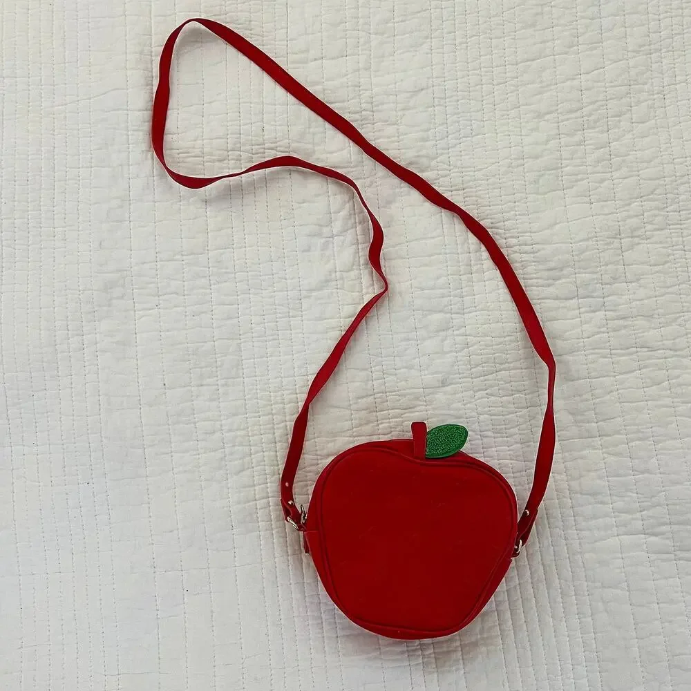 Red Apple Mini Purse Bath & Body Works Crossbody Bag